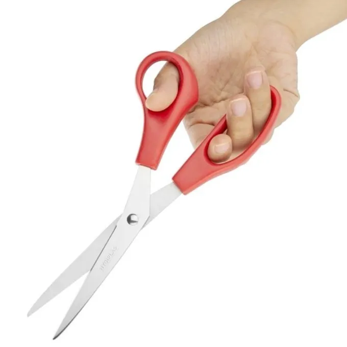 Ciseaux code couleur tout usage - Hygiplas rouge