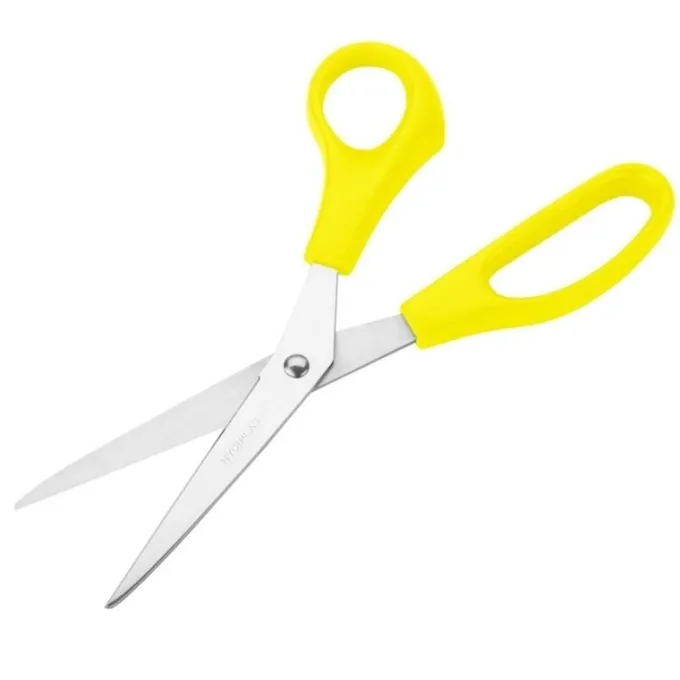 Ciseaux code couleur tout usage - Hygiplas jaune