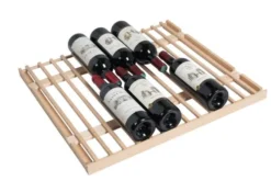 Clayette CLAVIP07 de type fixe, bois naturel (hêtre) - La Sommelière