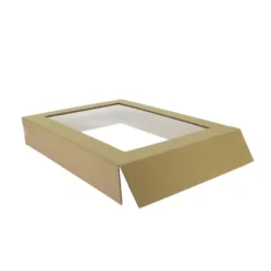 Cloche Carton avec Fenêtre pour Plateau 40X30 Lot de 100 - Créapak