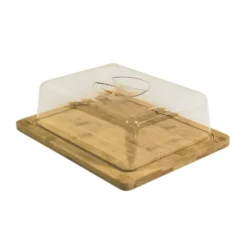 Cloche À Fromage Bambou 25X20 Lot de 12 - Créapak