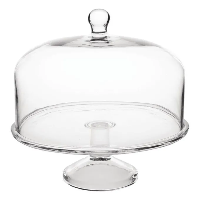 Cloche à Gâteau en Verre - 285(Ø) mm - Olympia