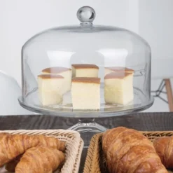 Cloche à Gâteau en Verre - 285(Ø) mm - Olympia