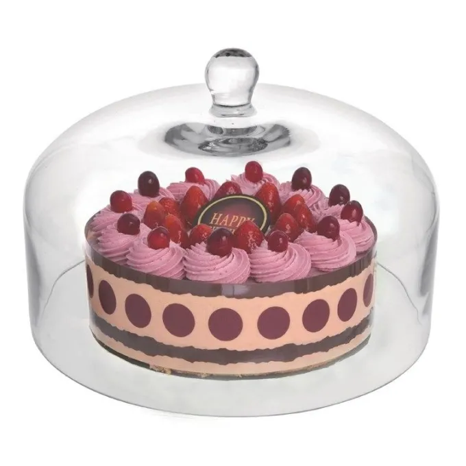 Cloche à Gâteau en Verre - 285(Ø) mm - Olympia