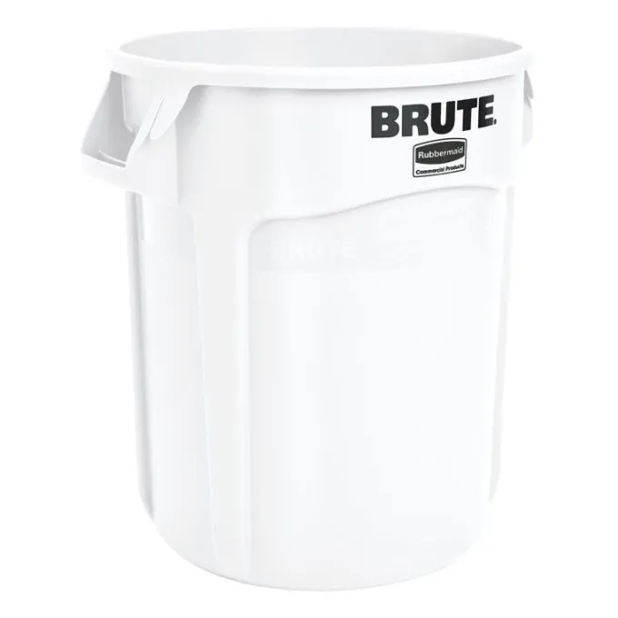 Collecteur blanc - 76 L - Rubbermaid