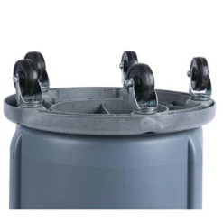 Collecteur de Déchets Gris - 75L - Rubbermaid