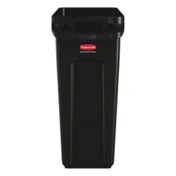 Collecteur de Recyclage Slim Jim Noir 60 L - Rubbermaid