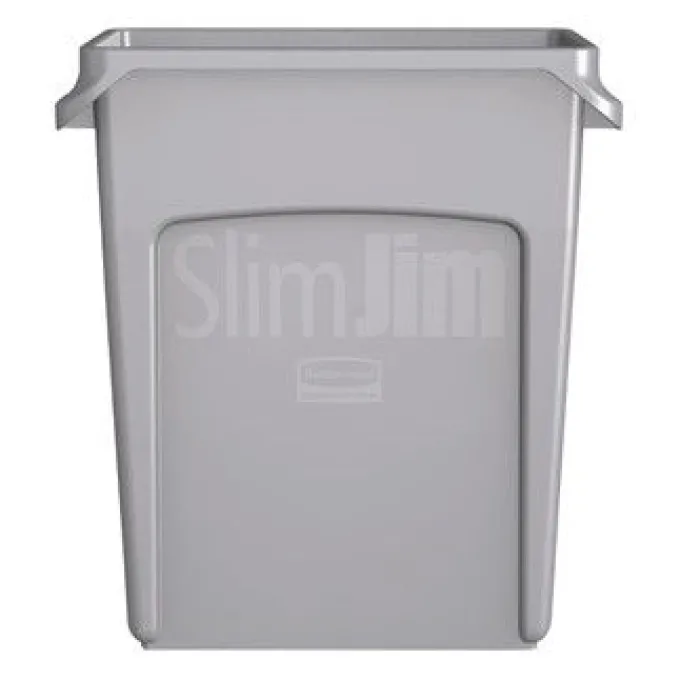 Collecteur Slim Jim Rubbermaid 60L