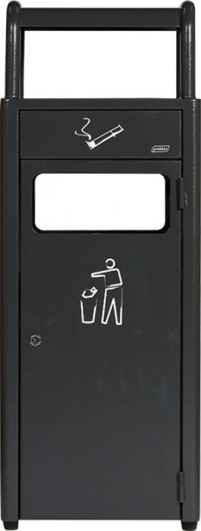 Combiné Collecteur de Déchets 20L avec Cendrier 2,3L - Probbax