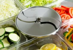 Combiné Cutter/Coupe-Légumes Electrique Vitesse Variable avec Ecran Digital - Dynamic