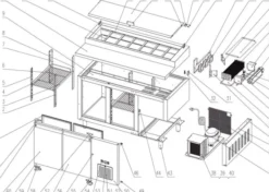Comptoir de Préparation de Sandwich GN1/1 SS7200 - TEFCOLD