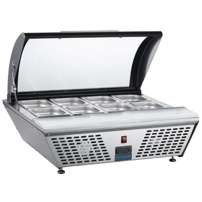 Comptoir de Préparation Positif Série G - 4 x GN 1/3 - Polar