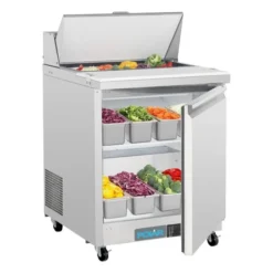 Comptoir de Préparation Réfrigéré Positif 1 Porte Série U 154 Litres - Polar