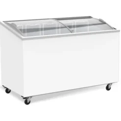 Congélateur Coffre Couvercle en Verre - 400 Litres - Combisteel