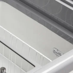Congélateur coffre élégant avec couvercles coulissants vitrés plats - 298 L - TEFCOLD