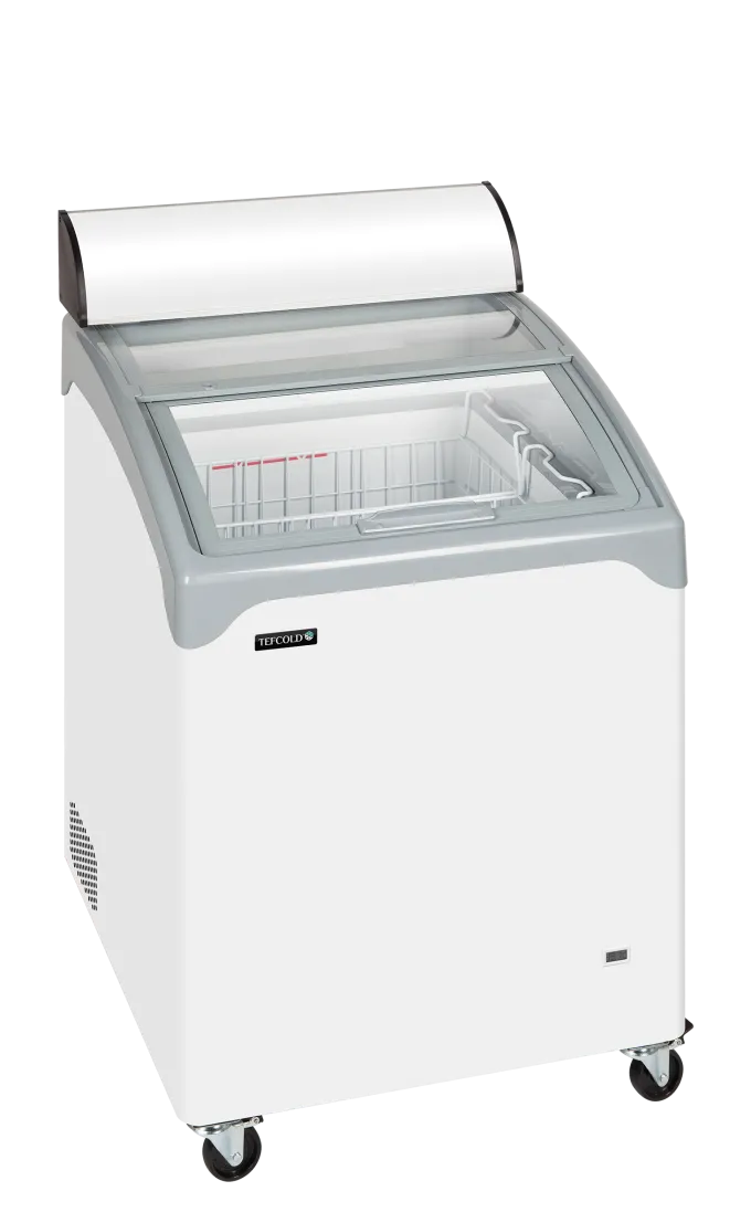Congélateur de Crème Glacée Vitrage Bombé 115 L - Tefcold