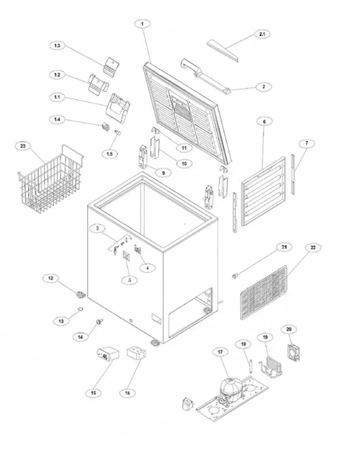 Congélateur de Laboratoire SE10-45 - TEFCOLD
