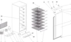 Congélateur de Stockage GN 2/1 UF600S - TEFCOLD