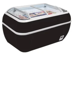 Congélateur de supermarché noir TWIN HEAD B-F - Tefcold