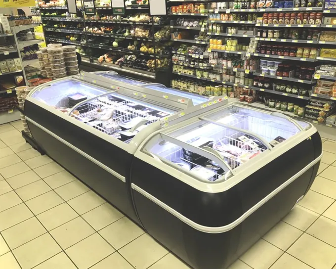 Congélateur de Supermarché TWIN HEAD-F - TEFCOLD