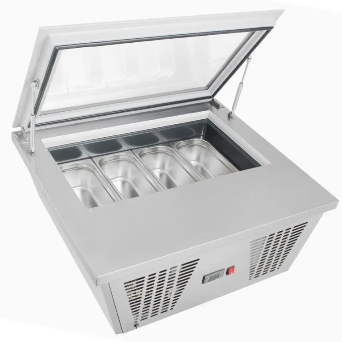 Congélateur à Glace de Comptoir Série G - 4 Bacs Napoli - Polar