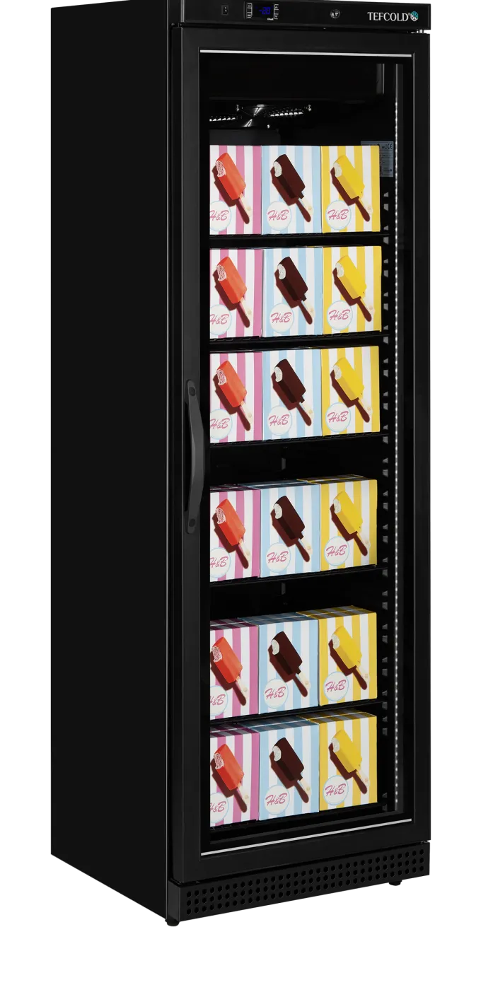 Congélateurs verticaux de vitrine UF400VGB - Tefcold