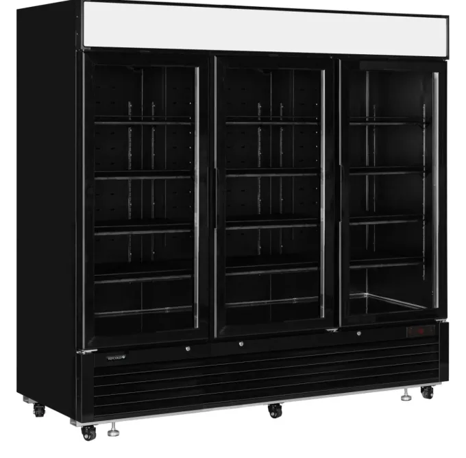 Congélateur Vertical Vitré LGF7500B - 3 Portes - TEFCOLD