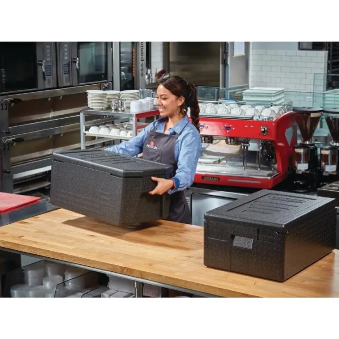 Conteneur Alimentaire EPP à Large Poignée GN 1/1 - 46 litres - Cambro