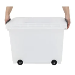 Conteneur alimentaire mobile avec couvercle 50 L - Araven
