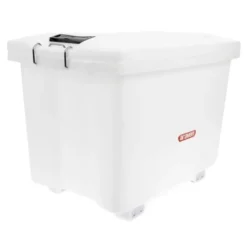 Conteneur de Conservation à Roulettes Clips de Couleurs pour Identification 90 L - Araven
