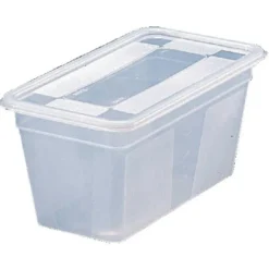 Conteneur de stockage avec couvercle - Bourgeat GN 1/3 - Lot de 5
