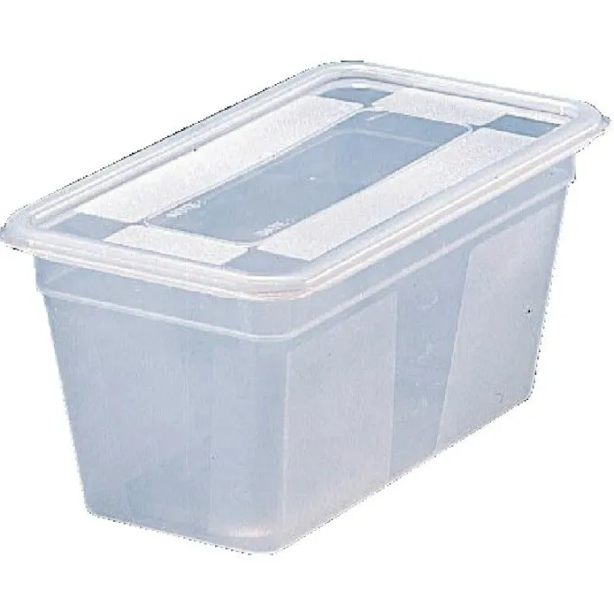 Conteneur de stockage avec couvercle - Bourgeat GN 1/3 - Lot de 5