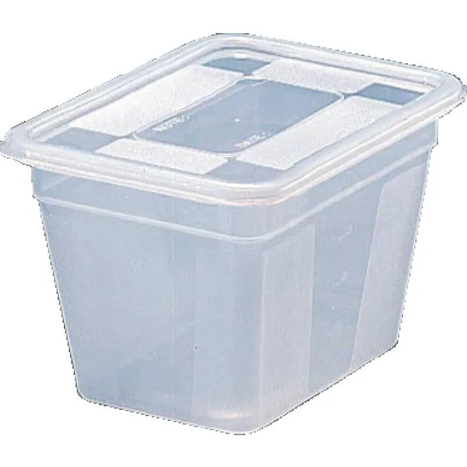 Conteneur de stockage avec couvercle - Bourgeat GN 1/6 - Lot de 6