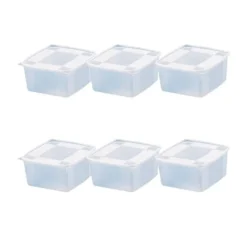 Conteneur de stockage 176 x 162 x 85 mm Modulus - Bourgeat GN 1/6 - Lot de 6