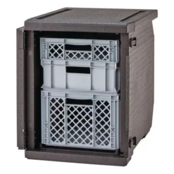Conteneur EPP à chargement frontal 600 x 400 mm sans glissières - 155 litres - Cambro