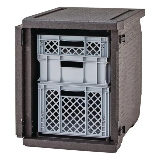 Conteneur EPP à chargement frontal 600 x 400 mm sans glissières - 155 litres - Cambro