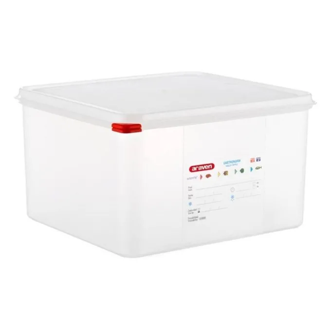 Conteneur Gastronome 19 L GN 2/3 - Lot de 4 pièces - Araven