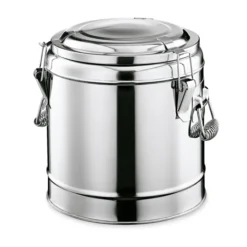 Conteneur isotherme pour le transport d'aliments en Acier au nickel-chrome 20 L H 380 mm Ø 360 mm - Was Germany