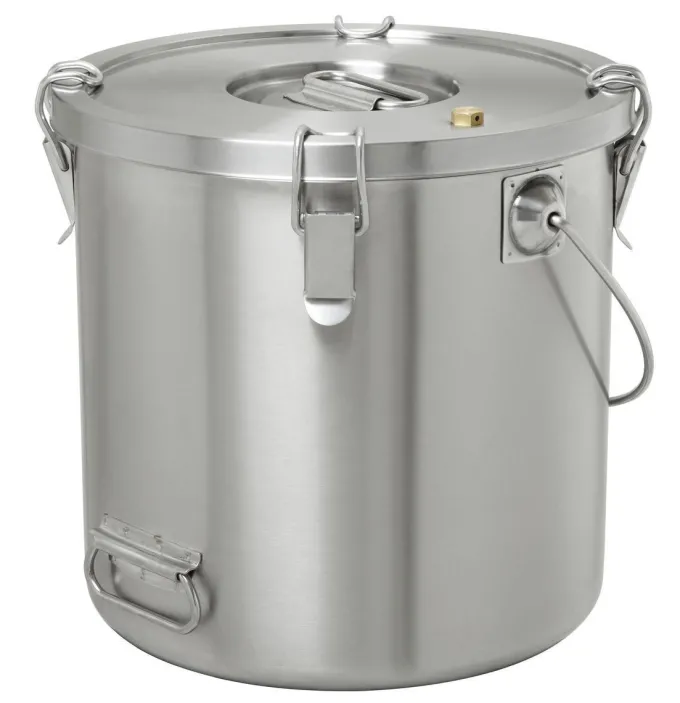 Conteneur isotherme professionnel acier inoxydable 18 /10 - Bartscher 20 L