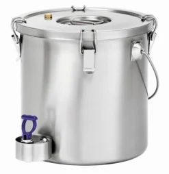 Conteneur Isotherme Professionnel CNS 18/10 avec Robinet - 20 L - Bartscher