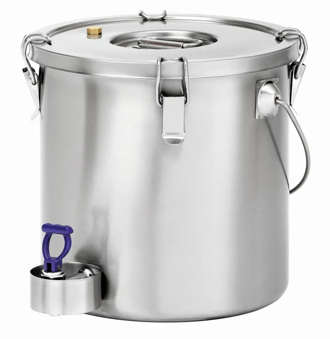 Conteneur Isotherme Professionnel CNS 18/10 avec Robinet - 20 L - Bartscher