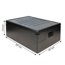 Conteneur isotherme 600x400 - 53L - Ouverture par le haut - Gilac