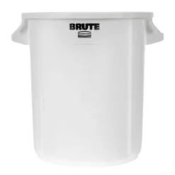 Conteneur professionnel rond blanc - 37,9 L - Rubbermaid