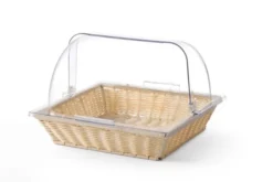 Corbeille avec couvercle GN 2/3 rolltop - Hendi