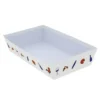 Corbeille Carton Rectangle Hexagone 33X20 Lot de 30 - Créapak