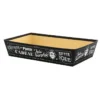Corbeille Carton Rectangle Vintage 33X20 Lot de 30 - Créapak