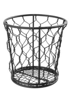 Corbeille en fil déco rond 120x(H)110 mm - Hendi