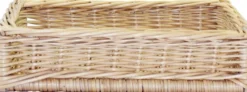Corbeille en Osier Blanc - L2G