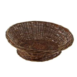 Corbeille Osier Brut Turbo Socle Ø70 Lot de 10 - Prolinea