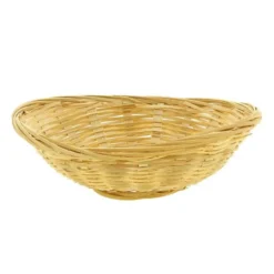 Corbeille à Pain Bambou Chine Ovale 27X20X7cm Lot de 6 Lot de 8 - Prolinea